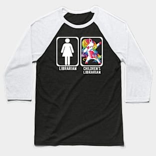 DABBING UNICORN CHILDREN_ Baseball T-Shirt